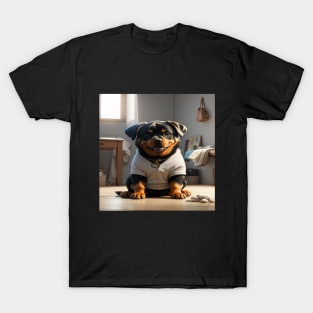 cute Rottweiler T-Shirt